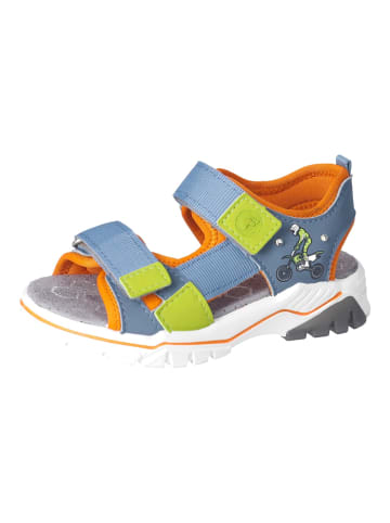 Ricosta Sandalen in Blau/Orange