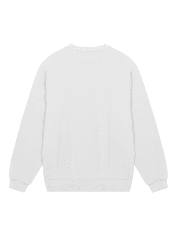 F4NT4STIC Sweatshirt Soccer Bestickt in off-white