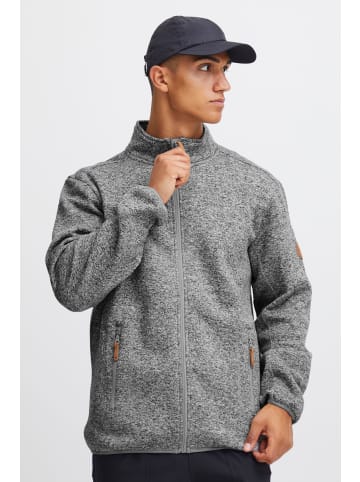 North Bend Fleecejacke NBSamo M 191189MMM Outdoor Fleecejacke mit Stehkragen in Grau