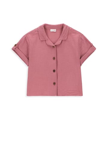 Coccodrillo Bluse mit kurzen Ärmeln in rosa