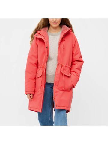 Derbe Winterjacke Friese Festholm 90er in Koralle