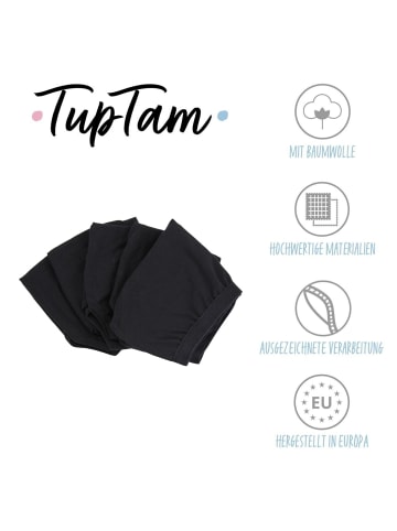 TupTam Mädchen Bustier mit Spaghettiträger 5er Pack in schwarz