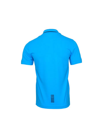 EA7 EA7 Poloshirt Poloshirt Shortsleeve Polo Logo in blau