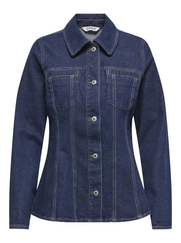 ONLY Jeansjacke in Dark Blue Denim