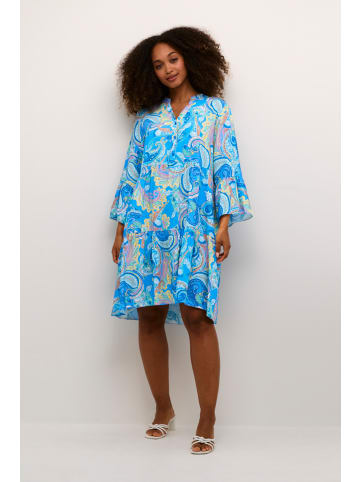 Cream Kleid CRGina A-shape in blue paisley