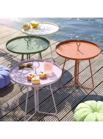 Butlers Beistelltisch PORTER mit Griff in Flieder