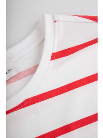 Coccodrillo T-Shirt mit kurzen Ärmeln in rot