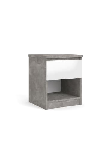 ebuy24 Nachttisch Nada Beton Dekor 40 x 40 cm