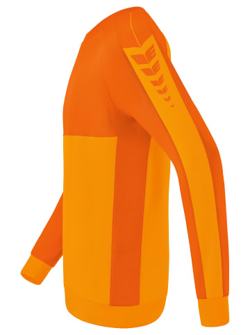 erima Six Wings Sweatshirt in new orange/orange