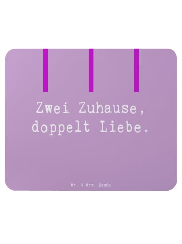 Mr. & Mrs. Panda Mouse Pad Spruch Trennung von den Eltern mit Sp... in Lavendeltraum