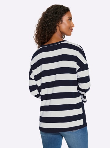 Heine Ringelshirt in marine-weiß-geringelt