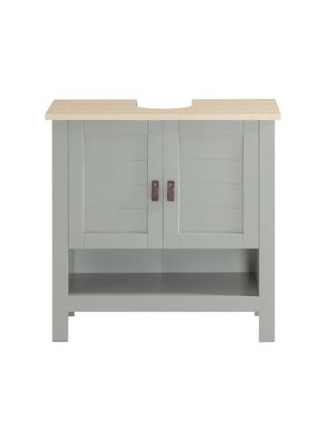 SoBuy Unterschrank in Hellgrau - (W) 30 x (H) 60 x (L) 60 cm