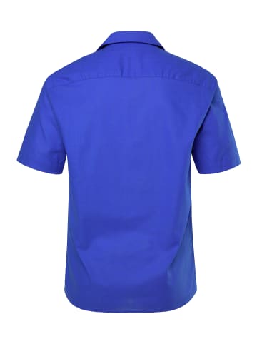 Men Plus Hemd in azurblau