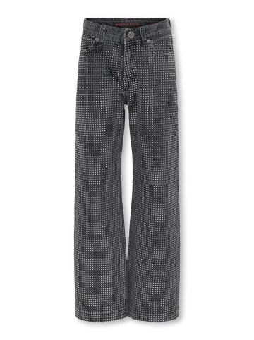 KIDS ONLY Jeans mit weitem Bein in Grey Denim