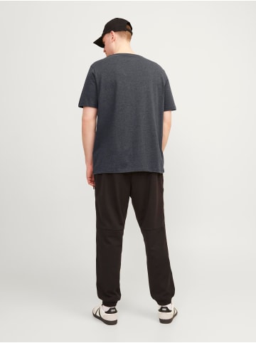 JACK & JONES PLUS T-shirt in Dark Grey Melange