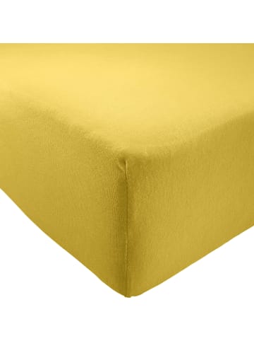 REDBEST Single-Jersey Spannbettlaken Pittsburgh in gelb