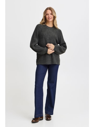 Fransa Strickpullover FRBEVERLY PU 8 20614497 modischer Strickpullover in Grau