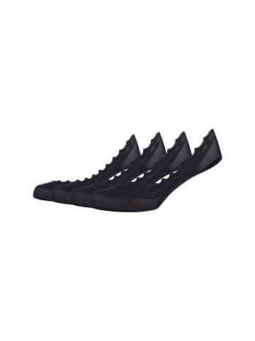 Tamaris Füßlinge comfort wavy 4er Pack comfort in Schwarz