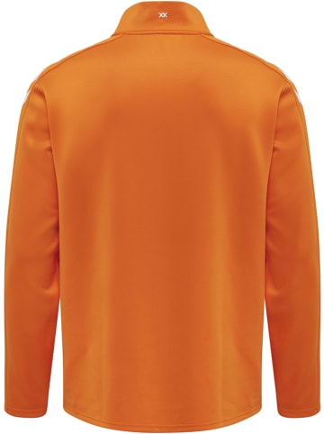 Hummel Hummel Zip Jacke Hmlcore Multisport Erwachsene Atmungsaktiv Schnelltrocknend in ORANGE TIGER