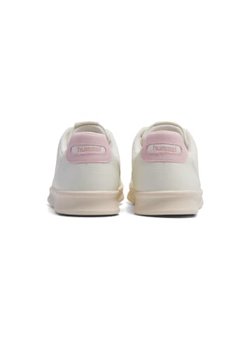 Hummel Schnürsenkel Sneaker Court Line Lebensstil Erwachsene in MARSHMALLOW/PALE LILAC