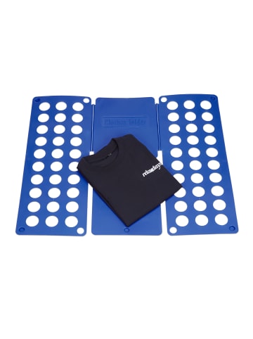 relaxdays 3 x Faltbrett in Blau