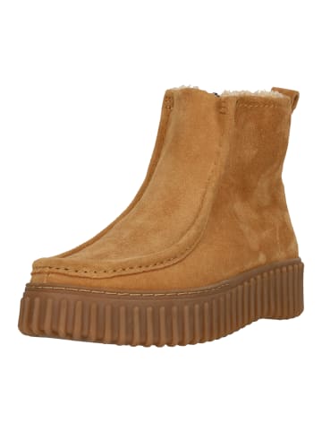 Clarks Winterboots Torhill Cozy in 5244 Light Tan Lea