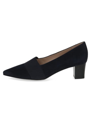 Caprice Hochfrontpumps in Blau