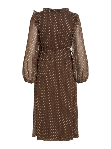 Vila Maxikleid in Chocolate Brown
