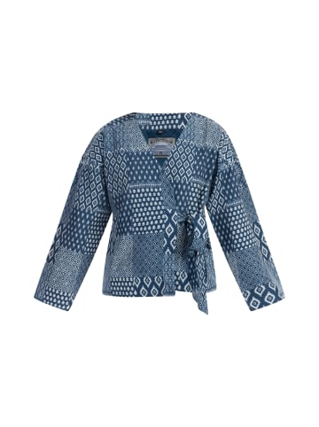 DreiMaster Vintage Wickeljacke in Dunkelmariner Druck