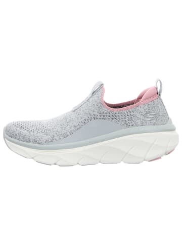 Skechers Slipper in gray/pink