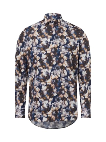 OLYMP  Hemd in mehrfarbig braun - 0002