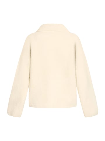Betty Barclay Strick-Cardigan mit Kragen in creme