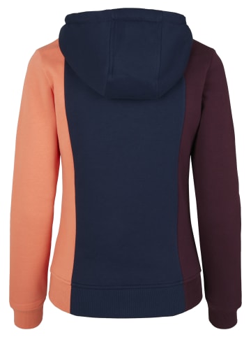 Urban Classics Sweat & Fleece - Hoody in redwine/midnightnavy