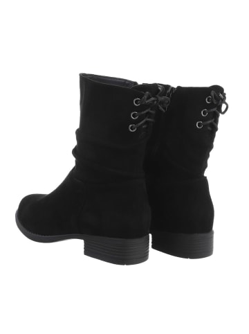 Ital-Design Stiefelette in Schwarz