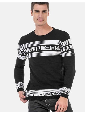 Cipo & Baxx Pullover in BLACK
