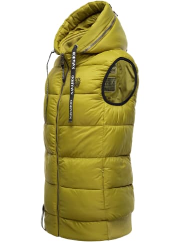 Navahoo Steppweste Kassidy in Moss Green