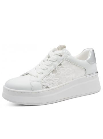 Marco Tozzi eleganter Schnürer Wedding GMK in Weiß