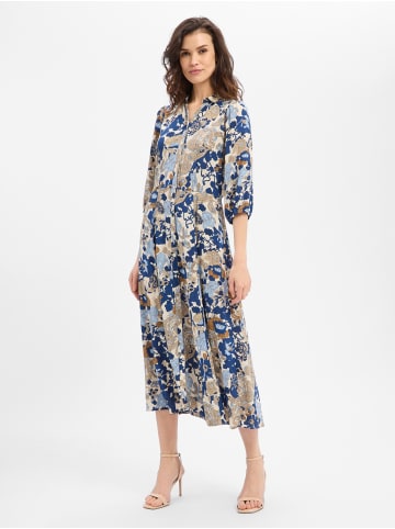 soyaconcept Kleid in blau beige - 0001