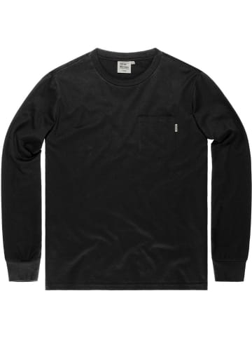 Vintage Industries Longsleeve in Schwarz
