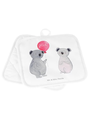 Mr. & Mrs. Panda Topflappen Koala Luftballon ohne Spruch in Weiß
