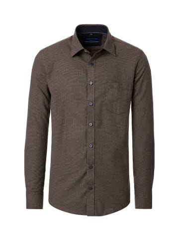 CASAMODA Freizeithemd in Braun