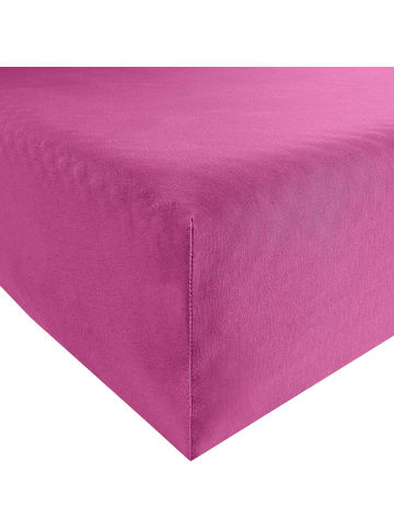 REDBEST Spannbettlaken Denver in fuchsia