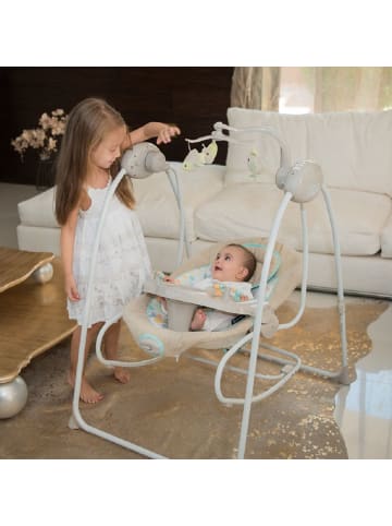 Lorelli Babywippe elektrisch Tango 2 in 1 in rosa