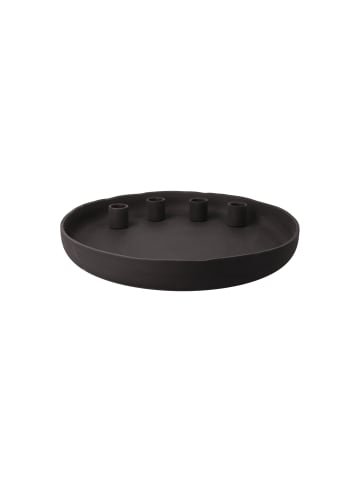 Goebel Kerzenhalter " Slate Smoke " in grau