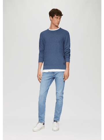 s.Oliver Strickpullover langarm in Blau