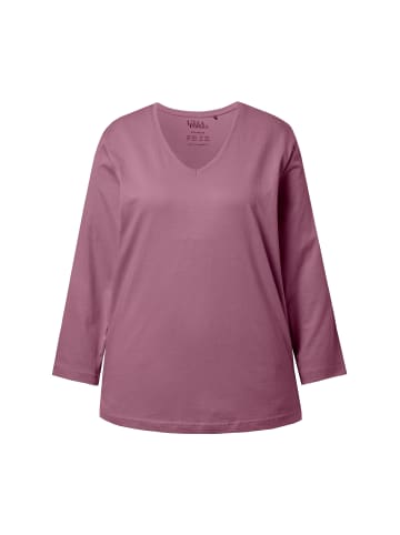 Ulla Popken Shirt in dunkle rose