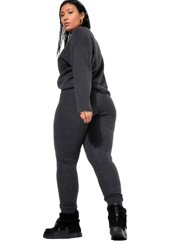 Studio Untold Schlupfhose in anthrazit melange