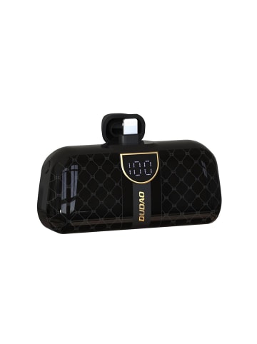 COFI 1453 Dudao K20S Mini-Powerbank in Form einer  Tasche 5000 mAh - externer in Schwarz