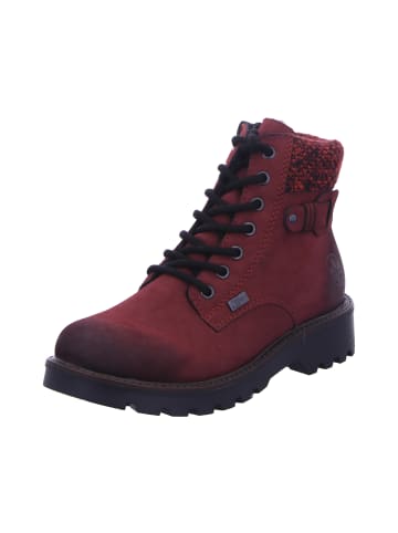 rieker Schnürboots Mit Tex-Membran in bordeaux