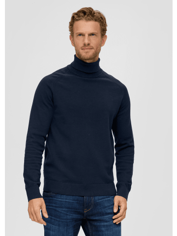 S. Oliver Strickpullover langarm in Blau